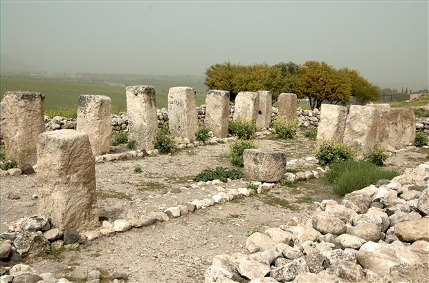 An archaeological site in Israel called Tel Hazor