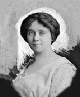 an image of Sophie Irene Simon Loeb, a passionate advocate for widows and orphans and a dedicated Zionist