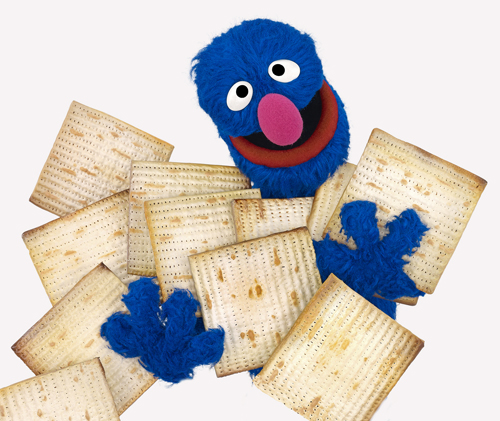 Celebrate Passover with Grover and the characters from Shalom Sesame the Jewish Sesame Street