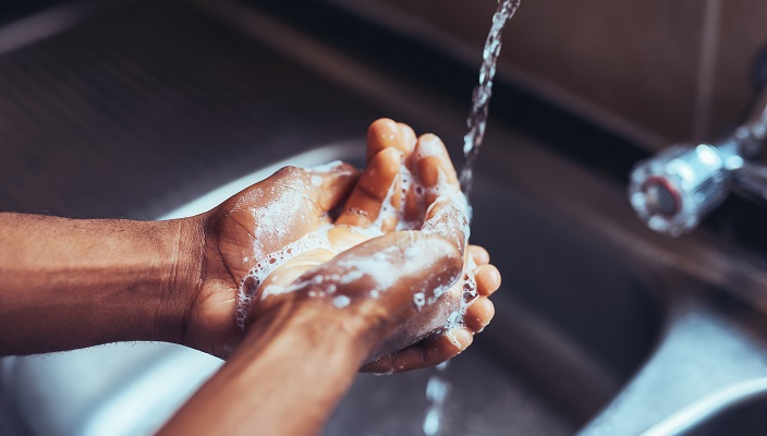 hand washing