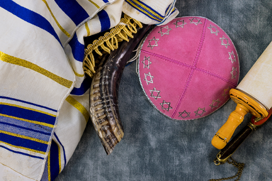 kippa and tallit