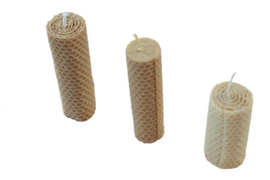 beeswax candles for the Jewish holiday of Shabbat
